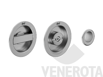Immagine di Kit Master tondo con nottolino per porta scorrevole DND