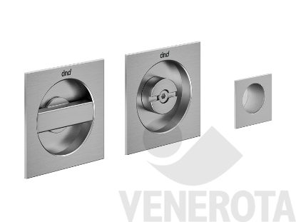 Immagine di Kit Master quadro con nottolino per porta scorrevole DND