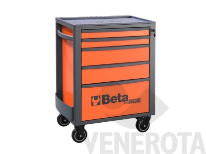 Immagine di Cassettiera porta attrezzi con 5 cassetti Beta RSC24/5