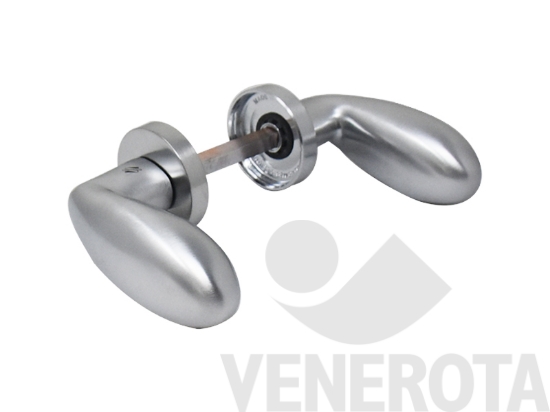 Immagine big Immagine di Coppia pomoli spostati Drop con rosetta tonda Co...