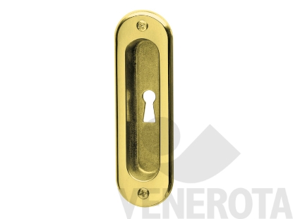 Immagine di Maniglia ovale ad incasso Gioia  patent per porta scor...