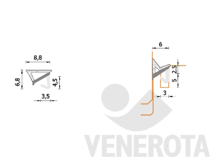 Immagine di Guarnizione A 257 ESP BOB Roverplastik