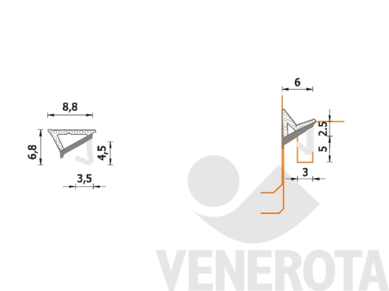Immagine big Immagine di Guarnizione A 257 ESP BOB Roverplastik