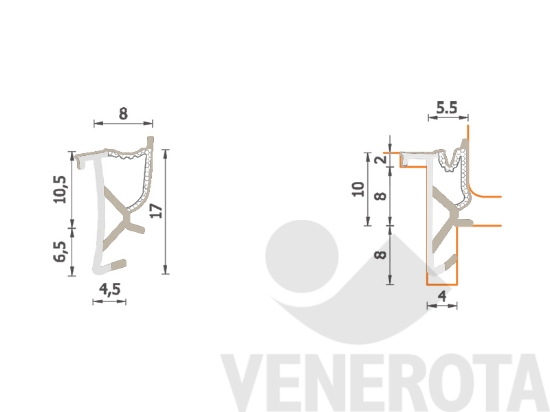 Immagine big Immagine di Guarnizione A 258 ESP BOB Roverplastik
