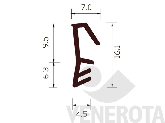 Immagine big Immagine di Guarnizione A 100 K Roverplastik