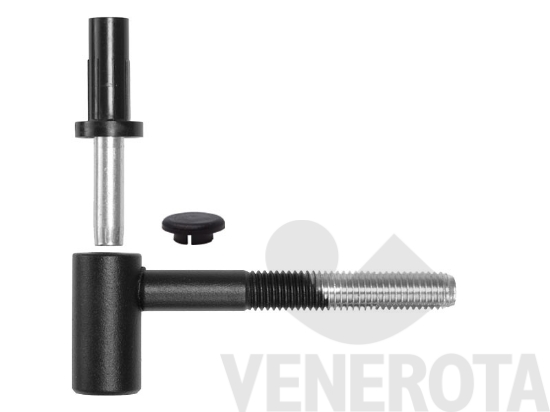 Immagine big Immagine di Cardine filettato a muro con perno a sfilare SFS