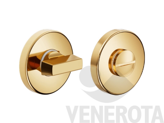 Immagine big Immagine di Coppia bocchette tonde Joy per porte WC con nott...