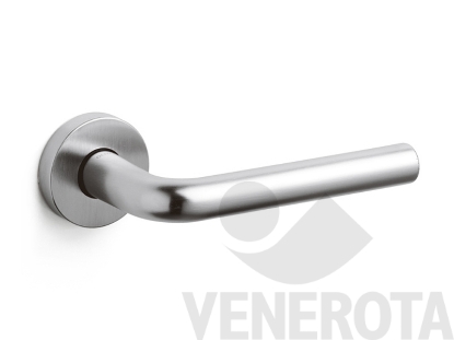 Immagine di Maniglia Raffaella con rosetta tonda Olivari