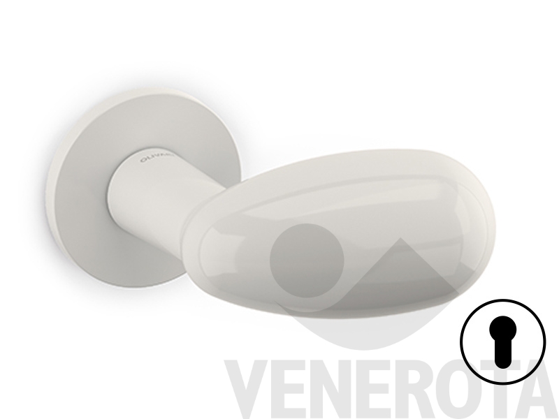 immagine 2 di Immagine di Coppia pomoli spostati Uovo con rosetta tonda ba...