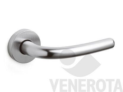 Immagine di Maniglia Tizianella F con rosetta tonda Olivari