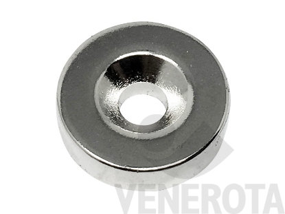 Immagine di Magnete tondo con foro vite Maico