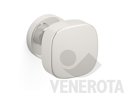 Immagine di Pomolo singolo senza fissaggio Roger con rosetta tonda...