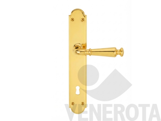 Immagine big Immagine di Maniglia Ottocento con placca bassa Colombo Desi...