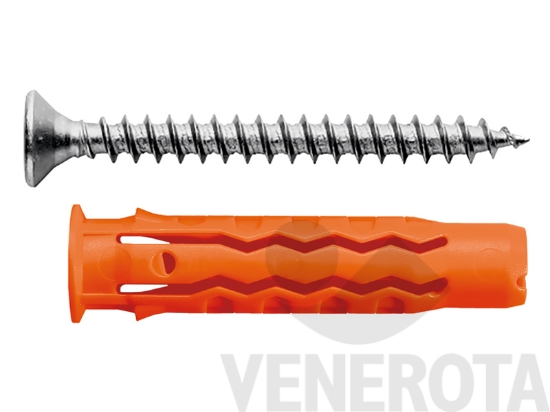 Immagine big Immagine di Tasselli universale nylon MQ-S con vite TSP Mung...