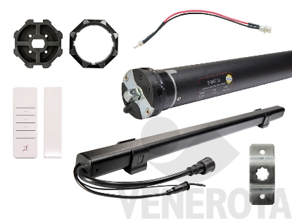 Immagine di Motore per tapparella con batteria esterna Tech Intern...